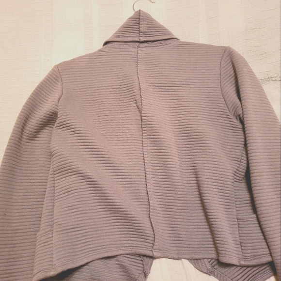 Cropped waterfall jacket - Picture 3 of 4